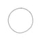 Tennis Bezel Round Diamond Necklace - 1